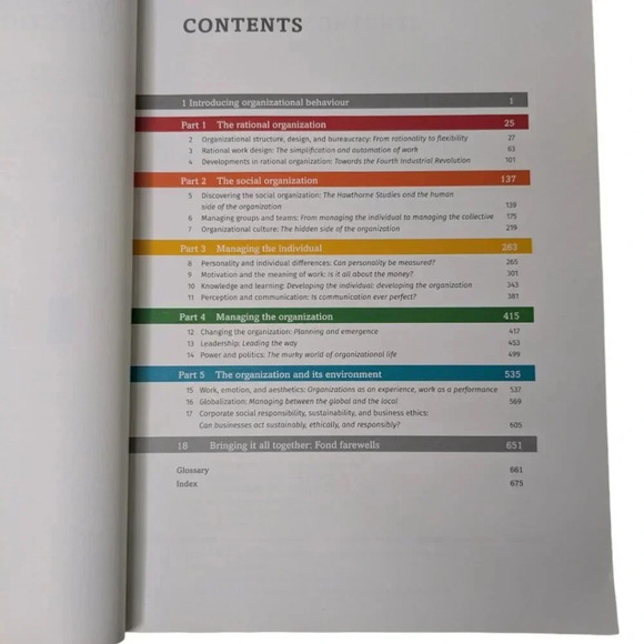 Organizational Behaviour by Daniel King & Scott Lawley Third Edition Oxford 2019 - Picture 6 of 11